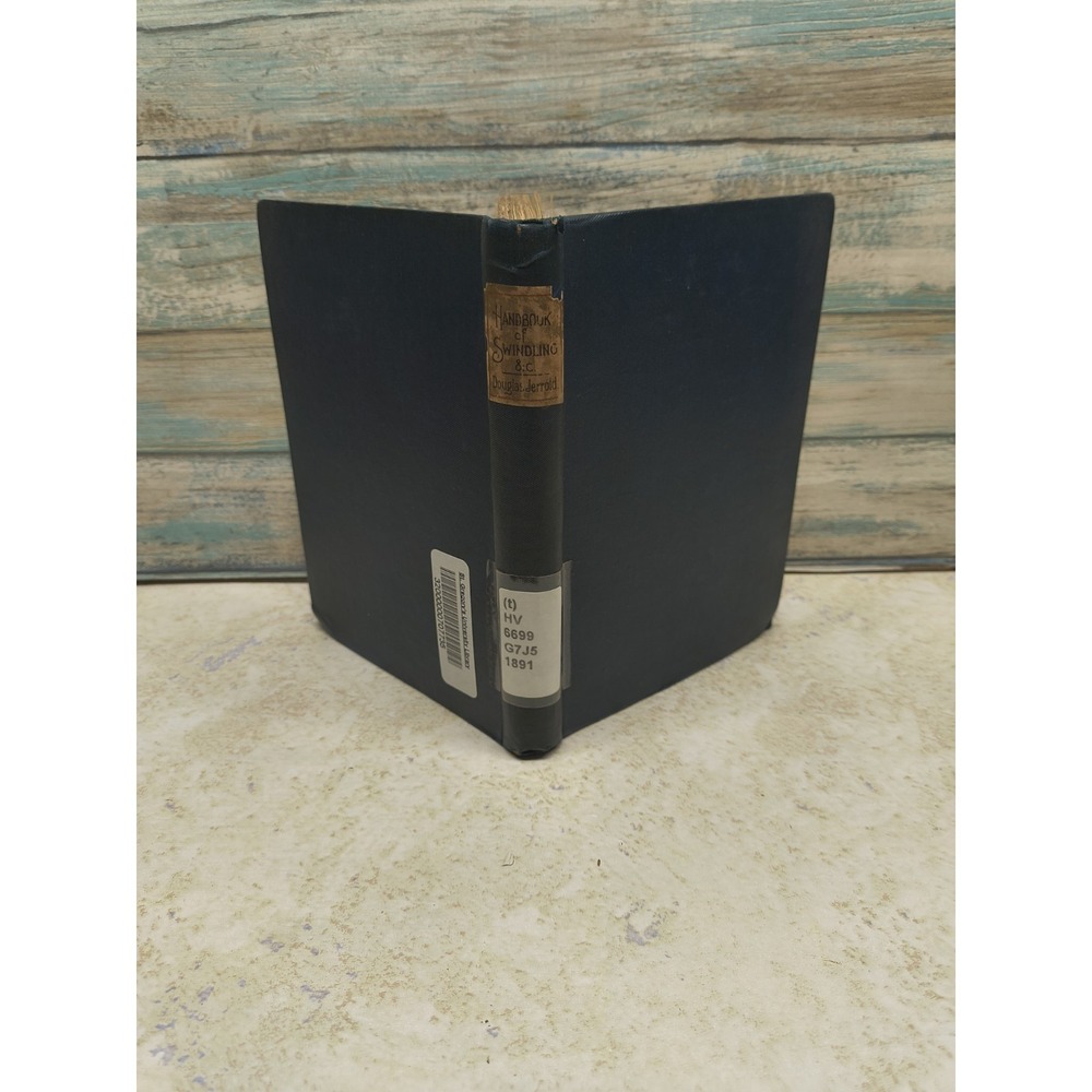 The Handbook Of Swindling and Other Papers Douglas Jerrold